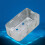 12Pcs Small Silver Metal Wall Junction Box Easy Install Box 5
