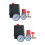 2Pcs Easy-Install Air Compressor Pump with Air Pressure Control Black 7