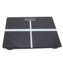 2Pcs Black Health Weight Scale Tempered Glass Digital Body Scale