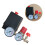2Pcs Easy-Install Air Compressor Pump with Air Pressure Control Black 8
