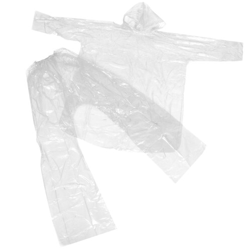 15Ensembles Capes Jetables Transparentes Légeres 1