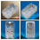 12Pcs Small Silver Metal Wall Junction Box Easy Install Box 9