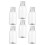 24 Pcs Milk Bottle Transparent The Pet 2