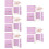 5Sets Handmade DIY Bag Kit Violet PU Chain Bag Making Set 9