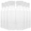 24 Pcs Milk Bottle Transparent The Pet 7