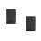 2Pcs Black Travel Passport Case Wallet Organizer Pouch 5