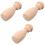 3St Khaki Peg DIY Schilderen Speelkamer Decor 5