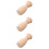 3St Khaki Peg DIY Schilderen Speelkamer Decor 10