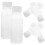 24 Pcs Milk Bottle Transparent The Pet 8