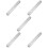 5Pcs Durable Silver Metal Craft Punch Oval Leatherworking Tool 10