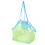 2Pcs Light Green Beach Bag Kids Toy Storage Multi-Function Mesh Pouch 7