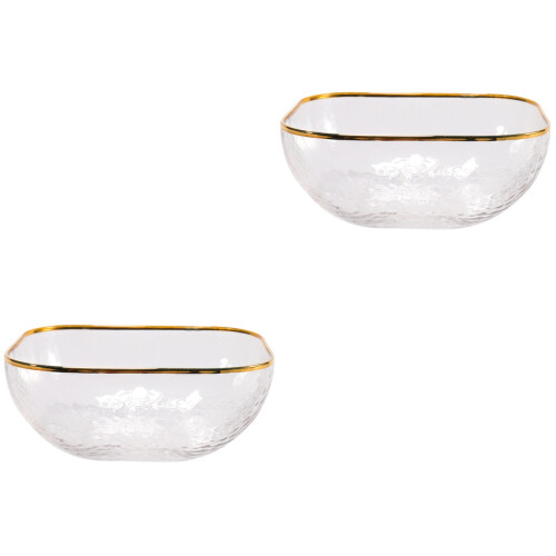 2Stk Salatschüssel Elegant Schale Bunt Für 2