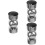 3St Duurzame Rvs Trapleuning Connector Handrail Accessoire 8