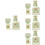 4Sets Groene Interactieve Mini Plastic Speelgoed 8