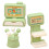 4Sets Groene Interactieve Mini Plastic Speelgoed 2