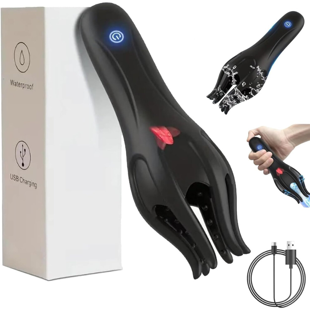 Erectile Dysfunction Therapy Device with Waterproof USB Charging and Durable Male Performance Trainer