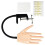 Nail Practice Hand with Nail Tips, Adjustable Manicure Training Hand for Beginners and Professionals 3