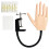 Nail Practice Hand with Nail Tips, Adjustable Manicure Training Hand for Beginners and Professionals 4