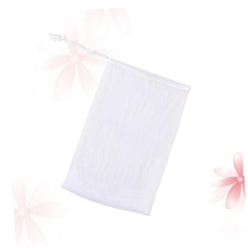 10pcs Soap Foaming Net Bubble Maker Mesh for Shower Deep Cleansing Foam Durable Wall Hanging 2