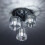 Living And Home 3-Light Crystal Ceiling Light 5