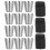 6Sets Stainless Steel Camping Wine Cups with Case 3