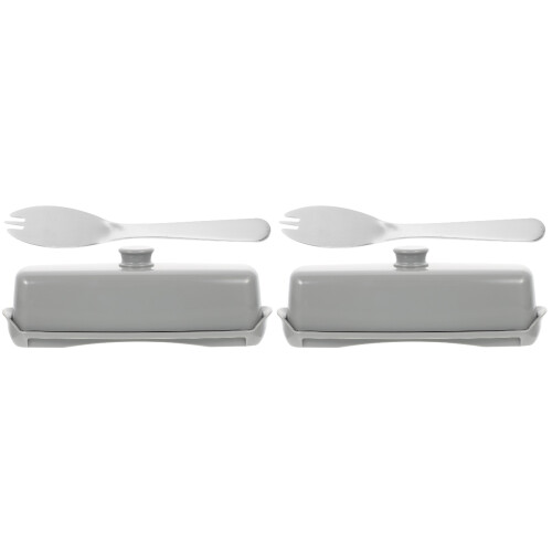 2Sets Wiederverwendbare Butterdose Mit Frischhaltefunktion 1