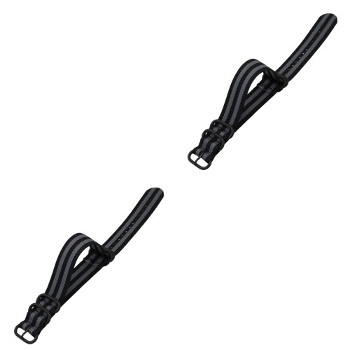 2Stk Strap Band Canvas Ergonomisch Robust Für Armband 2