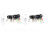 2Pièces Outil Extraction Broches Terminal Auto Pratique Noir 2