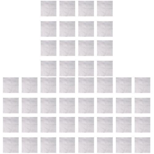 900Pièces Aluminium Argent Sucre Mariage 1