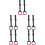 5Sets Handgrepen Multi Kleuren Steunringen Training 8