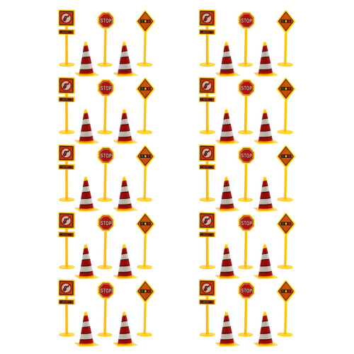 20Ensembles Modèles Signes Jouet Éducatif Durable 1