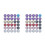 2Pièces Résine Colorée Demi-Cercle Pour Décor 2