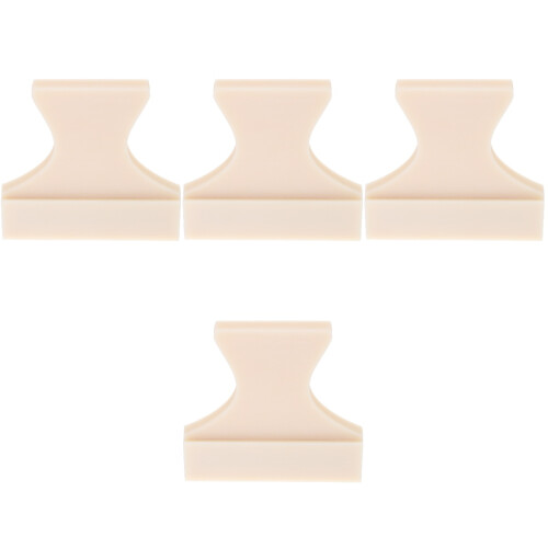 4Pièces Nylon Beige Pour Installation Rapide De Sol En Bois 2