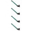 4Pièces Queue Vert Protecteur Décoratif Usage Avicole 9