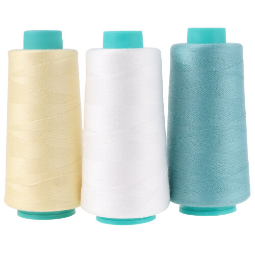 9Pièces Fil Couture Polyester Couleurs Assorties Résistant Durable
