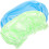 8Pièces Bonnets De Douche Respirants En Satin Pour 1