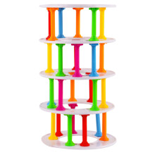 3Ensembles Jouets Équilibre Plastique Colorés Éducatifs Pour Enfants