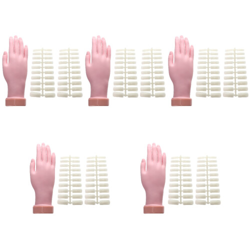 5Pièces Main Factice En Silicone, 2