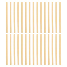 100Pièces Mini Bâtons En Bois Naturel Pour DIY, Marron