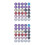 2Pièces Résine Colorée Demi-Cercle Pour Décor 3