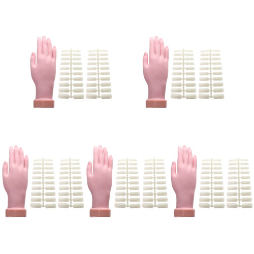 5Pièces Main Factice En Silicone, 1