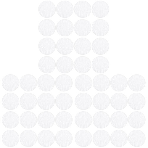 90Pièces Toile Plastique DIY Blanche, Polyvalente Robuste 1