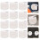 48Pièces Commandes Volume Guitare Plastique Blancs Usage Professionnel 8