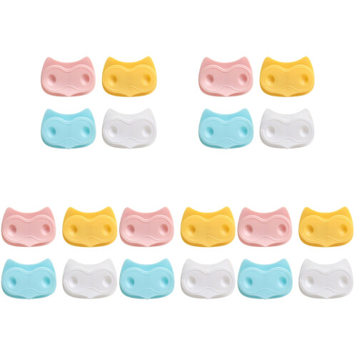 20Pcs Assorted Cable Keeper Clips Practical Desktop Cord Organizers 1
