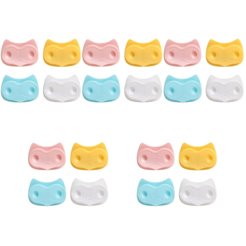 20Pcs Assorted Cable Keeper Clips Practical Desktop Cord Organizers 2