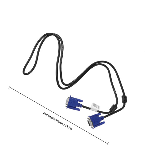 2Pièces Câble Vga À Vga En Cuivre Pour Usage Varié 1