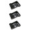 3Pièces Coffret Noir Outils Rangement Ciseaux Pour Salon 6