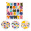 3 Lots De Jouets Blocs Encastrables Éducatifs Reconnaissance Formes 11