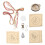 15Sets Kinder Stickanhänger Set Mit Holz Metall Stoff Material 1