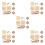 15Sets Kinder Stickanhänger Set Mit Holz Metall Stoff Material 8